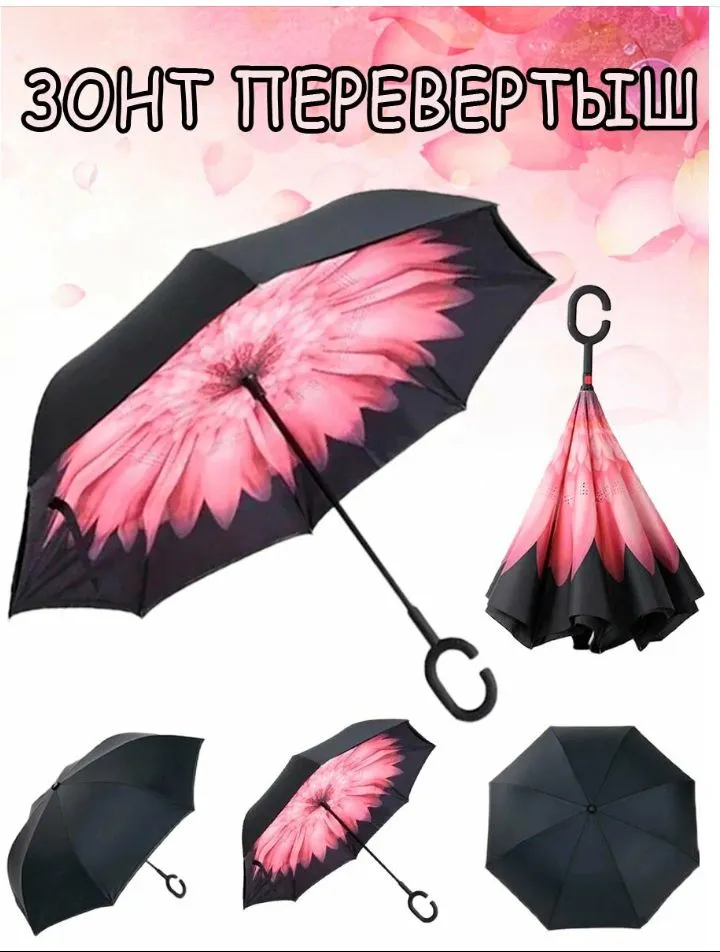 Зонт обратного сложения